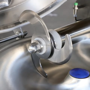 Viande électrique coupant la capacité de l'acier inoxydable 10-80kg/batch des lames 304 de la machine 6 - Product Image 4