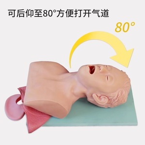 Simulador Electrónico de Intubación Traqueal, Modelo de Entrenamiento con Dientes, Tipo de Alarma de Compresión, Maniquí - Product Image 3