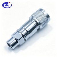 Nuevo Diseño de Conector Macho Tipo N con Pin Dorado de 50 ohmios