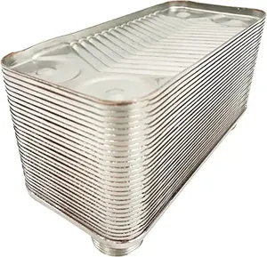 manufacture copper with stainless steel plate Brazed heat exchanger factory air conditioning part