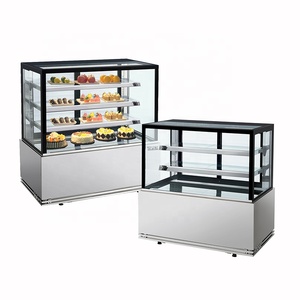 1.5M Boulangerie Vitrine <span class=keywords><strong>Réfrigérateur</strong></span> Vitrine Pâtisserie Gâteau Refroidisseur D'affichage De <span class=keywords><strong>Réfrigérateur</strong></span> de Boulangerie - Product Image 1