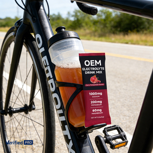 อาหารเสริมโภชนาการสำหรับนักกีฬาวีแกน - ผงเครื่องดื่มสมุนไพรเพิ่มพลังงาน, ซองอิเล็กโทรไลต์คีโต, แบรนด์ส่วนตัว - Product Image 5