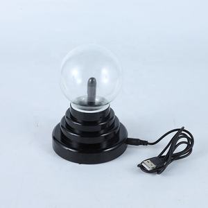 सस्ते उच्च गुणवत्ता 3 इंच बच्चों के जन्मदिन के नए साल उपहार प्लाज्मा ने टेबल क्राफ्ट के लिए नाइट लाइट लैंप बॉल - Product Image 1