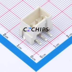 XY-VH3.96-3A51 Wire-to-Board Pin Header SMD,P=3.96mm Connector 1x3P 3.96mm Vertical Mount VH - Product Image 1