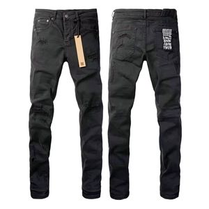 <span class=keywords><strong>Jeans</strong></span> Neri Distressed KSU <span class=keywords><strong>Nuovi</strong></span> da Uomo, Colore Solido, Versatili, Elasticizzati, Slim-fit, Lavati - Brand Americano Streetwear - Product Image 1