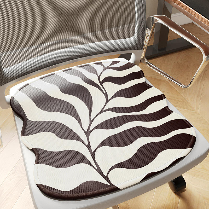 Cojín de seda de hielo-Café de jardín por la mañana y por la noche