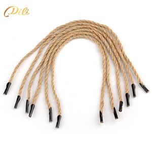 Nhà Máy Bán Buôn <span class=keywords><strong>4Mm</strong></span> Cây Gai Dầu Tự Nhiên Dây Đay PP Sợi Sợi Dây Thô Cho DIY Thủ Công Salu Túi Tráng Cho Hàng May Mặc 3Mm Xoắn Đay PP - Product Image 6