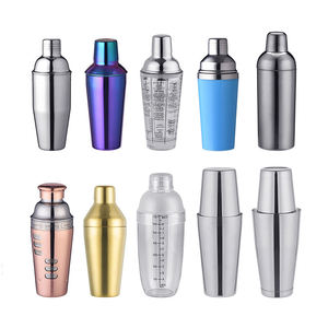 Ensemble de shakers <span class=keywords><strong>Boston</strong></span> professionnels de 18 oz et 28 oz, résistants à la rouille, avec mélangeur de bar lesté pour cocktails artisanaux - Product Image 3