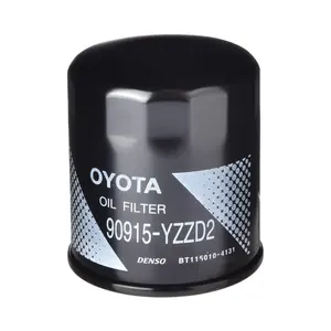 Elemento de filtro de aceite de motor de camión con logotipo de marca Original personalizado 90915-yzze1 90915-YZZD2 con alta calidad