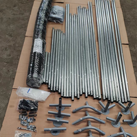Enclos Métallique Grand Format Accessible sur Mesure pour Volailles en Gros – Poulailler d'Élevage pour Poules Pondoir
