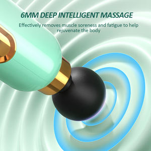 Pistol Pijat Getaran Kecil Pistol Pijat Mini Tanpa Kabel Jaringan Otot Dalam Pulsa Elektronik Pemijat Genggam - Product Image 4