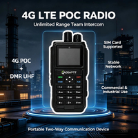 Radio bidirectionnelle GaodaPTT 4G Walkie Talkie R11, double mode, 5W DMR+UHF+POC, interphone à distance illimitée, émetteur-récepteur national