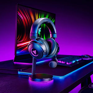 <span class=keywords><strong>Auriculares</strong></span> inalámbricos para juegos Razer Kraken V3 Pro HyperSense Triforce Titanium 50mm Drivers <span class=keywords><strong>THX</strong></span> Spatial On-Ear <span class=keywords><strong>Auriculares</strong></span> - Product Image 6