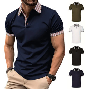 Men's Casual <strong>Bird</strong> Pattern Printed Polo <strong>Shirt</strong> Short Sleeved Polo <strong>Shirt</strong> - Product Image 4