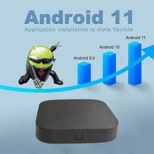 Q8 S905Y4 <span class=keywords><strong>TV</strong></span> Box con Sistema Operativo Android <span class=keywords><strong>TV</strong></span>, Reproductor Multimedia 4K HD, 4 GB de RAM, 32 GB de Almacenamiento, Decodificador Digital, Android 11, Control Remoto por Voz Inteligente - Product Image 5