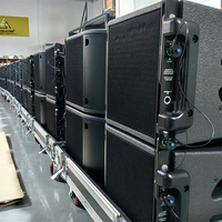 Système de sonorisation Line Array en bois L-SOLUTION K208-A Néodyme 2000W 8ohm Écologique Durable Performances en extérieur Haut-parleurs de haute qualité