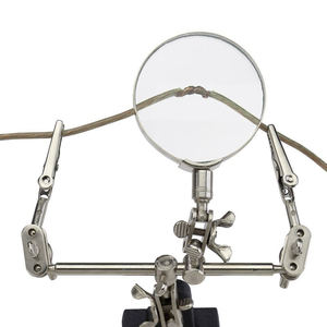 Loupe de soudage avec lumières LED loupe à <span class=keywords><strong>souder</strong></span> à la main support de <span class=keywords><strong>fer</strong></span> à <span class=keywords><strong>souder</strong></span> Station loupe outil de réparation de soudure - Product Image 3