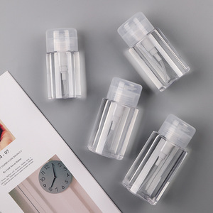 Travel Sized Pump Dispenser 100ml Portable Empty Bottle For <b>Makeup</b> Remover Toner Lotion - Product Image 2