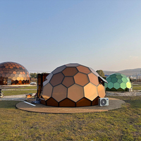 <strong>Best</strong> <strong>Selling</strong> Large Space Hexagonal Glass <strong>Bubble</strong> <strong>Dome</strong> House Anti Corrosion Frame Tent for Trade Show Glamping Hotel