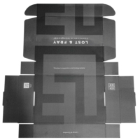 Mayorista Biodegradable Resistente a los Arañazos Cosméticos de Lujo Bufanda Ropa Embalaje Mailer Box
