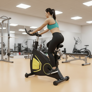 Bicicleta <span class=keywords><strong>de</strong></span> <span class=keywords><strong>Spinning</strong></span> Profesional Cheernin Gym Cardio Master con Capacidad <span class=keywords><strong>de</strong></span> Peso <span class=keywords><strong>de</strong></span> 330 Libras, Versión Mejorada, Asiento Ajustable, Magnética - Product Image 1