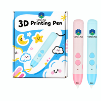 Stylo 3D en forme d'animal, jouet cadeau d'anniversaire avec ABS et filament PLA, stylo d'impression 3D en plastique