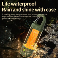 Lampes frontales LED rechargeables USB à détecteur de mouvement et kit d'éclairage d'urgence multifonctionnel pour camping, coupures de courant et inspection domestique
