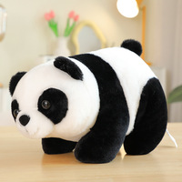 Jouets en peluche Kawaii Soper Soft Hug Panda Toy Adorable animal en peluche Panda Family Plush Toy Réaliste