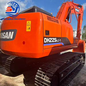 Excavatrice sur chenilles Doosan DH225 DX225 d'occasion en bon état, haute qualité, 25 tonnes, grande machinerie, Doosan DH225LC-7 à vendre - Product Image 3