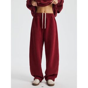 Pantalones Deportivos de Forro Polar para Hombre Keepsowing, Pantalones Casuales Holgados de Pierna Recta con Cintura Ajustable con Cordón y Bolsillos Laterales - Product Image 2