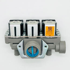 Haier <strong>Washing</strong> <strong>Machine</strong> Electric 220V-240V Solenoid Valve Durable FCT-22-B11HC Plastic <strong>Metal</strong> Grey Laundry Appliance <strong>Part</strong> - Product Image 3