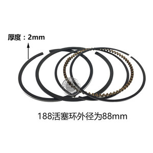 Nhà Sản Xuất Bán Buôn 5.5HP 6.5HP <span class=keywords><strong>7</strong></span>.5HP Xăng Động Cơ <span class=keywords><strong>Piston</strong></span> Nhẫn Mới Gx200 160 Phụ Kiện Cho 168 170F <span class=keywords><strong>Piston</strong></span> Nhẫn - Product Image 4