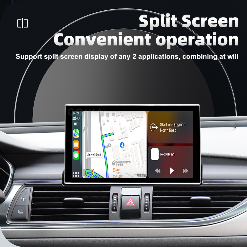 9 Inch Android Car Radio for Audi A6/A7 2012-2018 - IPS Touch, GPS