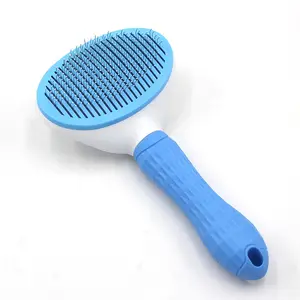 Brosse magique pour animaux de compagnie, peigne démêlante, bleue, pour un démêlement des poils de chat, peigne pour chiens