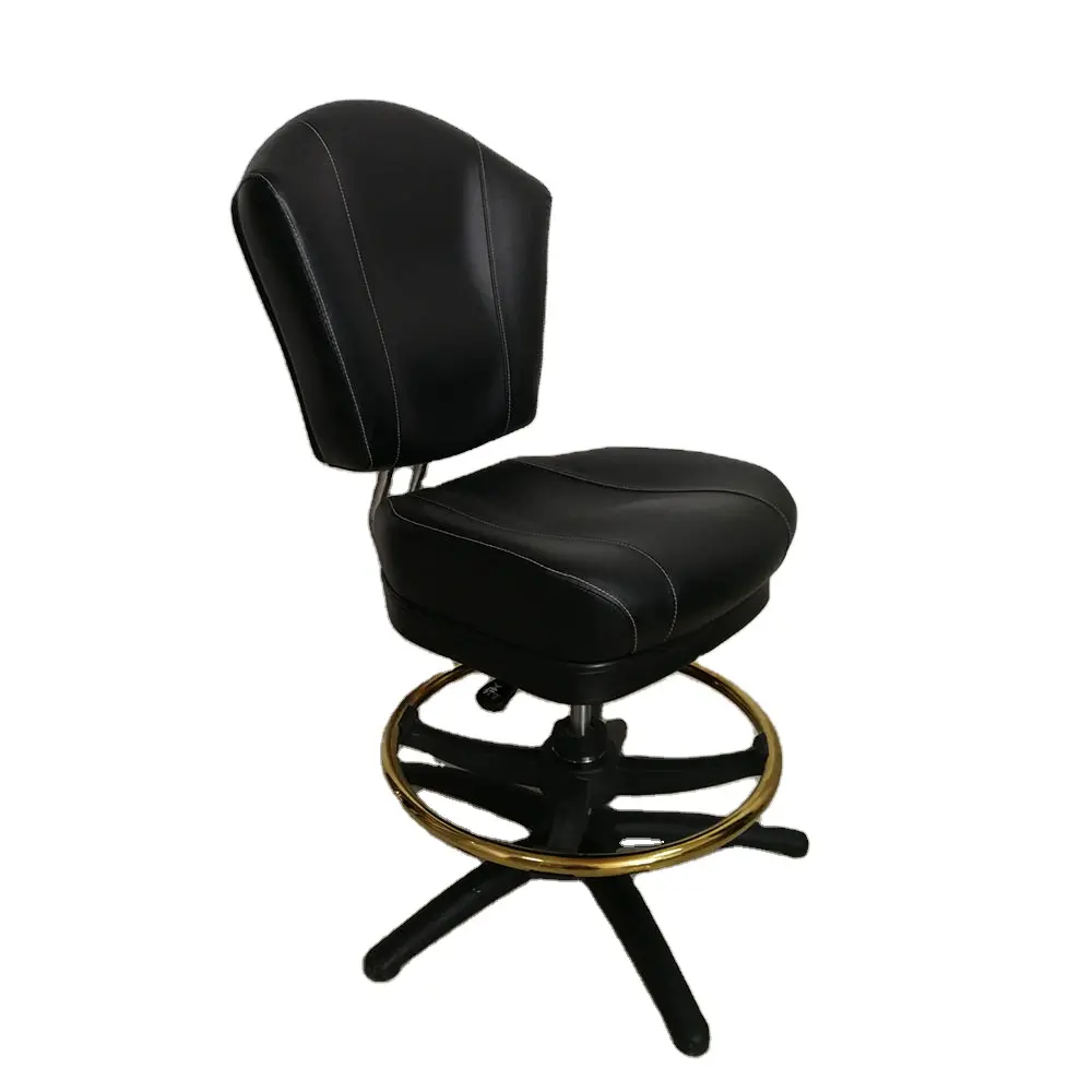 Soft Back Slot Machine Chair Drehbare Barhocker Poker Stühle Einfaches Design Casino Stühle für Slots