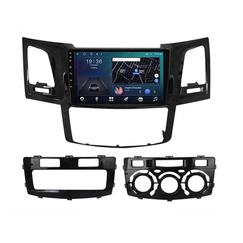 Android with DSP Carplay 2 din No DVD Car Radio For Toyota Fortuner Hilux 2004-2014 Multimedia Video Player