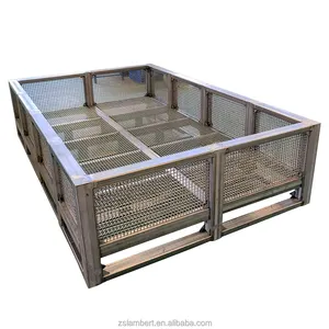 OEM Large Project Custom Frame / Metal Stainless Steel Sheet Metal Processing Iron Cage Laser Cutting And Welding Service