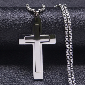 Мужская цепочка с подвеской из нержавеющей стали - Product Image 2