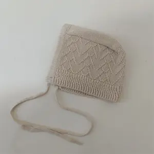 Bonnets en tricot 100% coton pour bébé, chapeau pour enfants, bonnet pour bébé pour automne et hiver