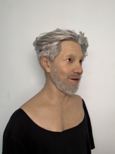 Maschera in Silicone di Alta Qualità a Forma di Uomo Anziano Surreale, Maschera Realistica Personalizzata Taglia Unica per Persone Normali - Product Image 3