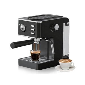 1350W Smart Home Machine à cappuccino électrique Multi cafetière entièrement automatique Machine à expresso chauffer le lait avec vapeur - Product Image 1