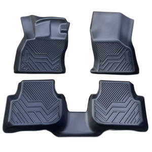 Alfombrillas Universales Antideslizantes de Doble Capa de TPE para Coche, Juego Completo para <span class=keywords><strong>Volkswagen</strong></span> <span class=keywords><strong>Touareg</strong></span>, para Todo Clima, 2 mm de Grosor, Alfombrillas Profundas - Product Image 4