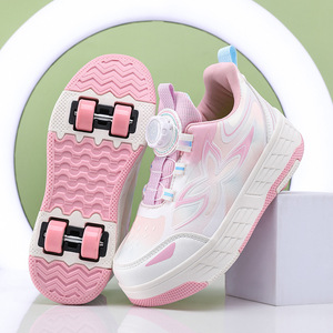 Chaussures à roulettes lumineuses Heloin pour enfants avec lumières, deux roues en polyuréthane pour garçons et filles - Product Image 2