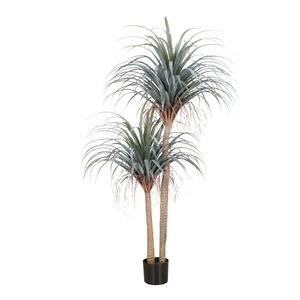 80cm, 90cm, 100cm, 120cm, 150cm, 180cm, 210cm, plantas artificiales, tacto Real, árbol en maceta muy realista, hoja grande, árbol de bonsái de Sisal - Product Image 2