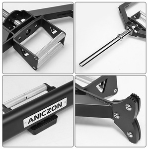 ANICZON Deadlift <b>Bar</b> 10kg Anti-Slip Steel Barbell For Gym Training Men - Product Image 4