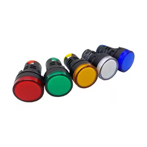 QJC 220V Panneau de signalisation LED haute luminosité à montage mural, rouge, vert, blanc, plastique, IP20, durable, garantie 1 an - Product Image 2