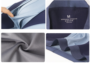 Wholesale Gym Man <b>Boxer</b> Brief Elastic Waistband Polyester Long Leg Quick Dry Sport Men Underwear <b>Boxer</b> Homme <b>with</b> Ball <b>Pouch</b> - Product Image 4