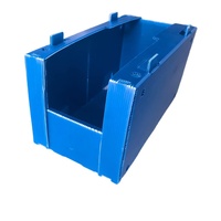 Boîte de rangement pour vêtements en polypropylène ondulé PP, fabriquée en Chine, personnalisable, recyclable, réutilisable, imperméable, légère et empilable