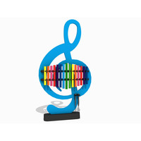 Children Outdoor Amusement Park Outdoor Percussion Musical Instrument Set Outdoor Harp Instrument for Kids
