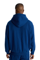 Ensemble de sport pour hommes avec sweat à capuche et broderie personnalisée bleu sarcelle, fabriqué par Caoton Fair à Guangzhou